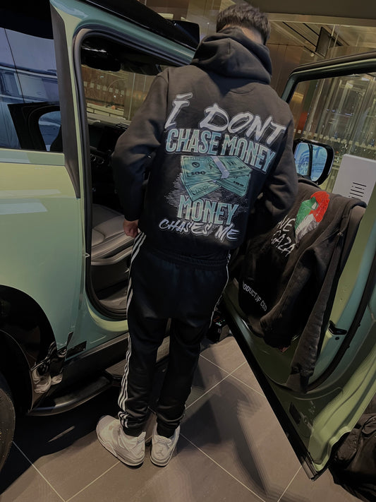 Chase Money Hoodie Black